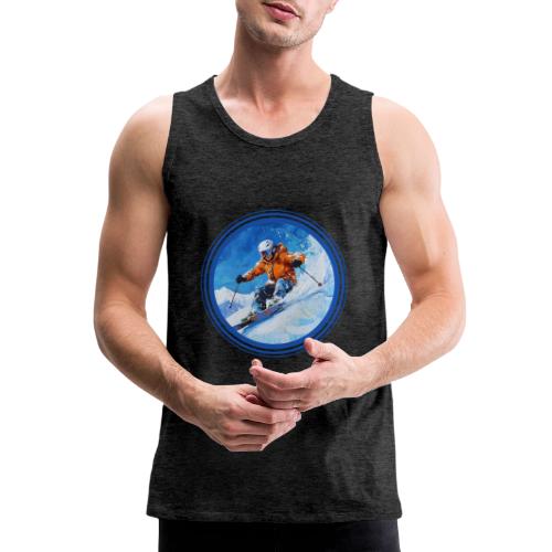 Skiing: On the Edge - Men's Premium Tank