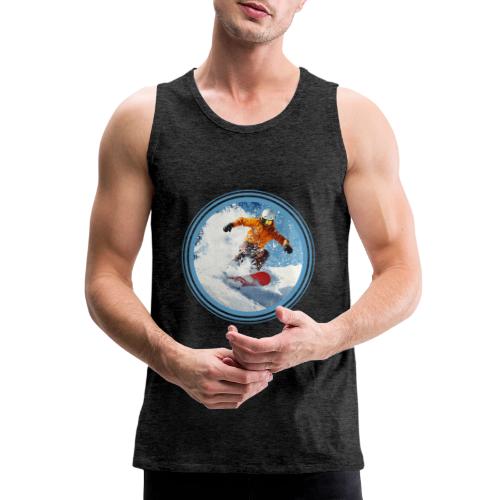Snowboarding Edge - Men's Premium Tank