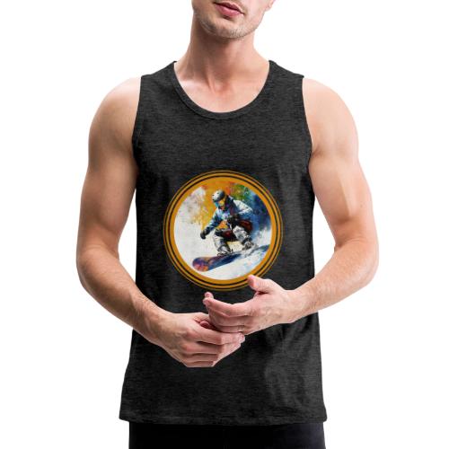 Snowboarding Dreams - Men's Premium Tank