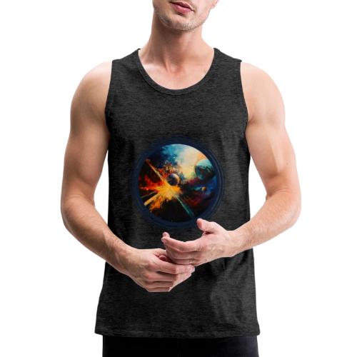 Planets in Turmoil - Men's Premium Tank