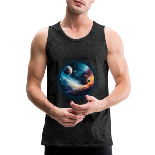 Planets Among Colors - Men's Premium Tank