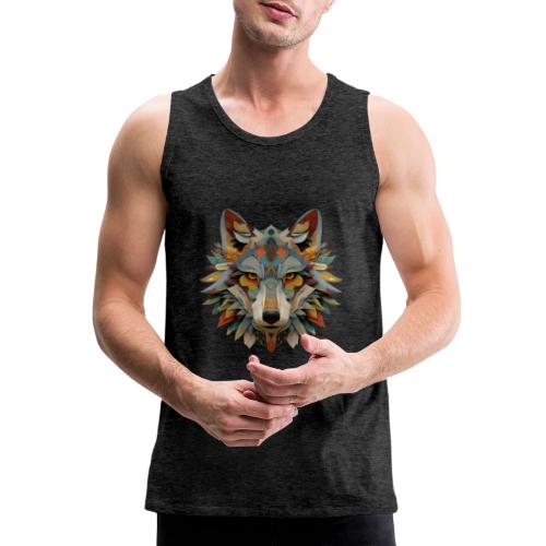 Spectrum Wolf Vision - Men's Premium Tank