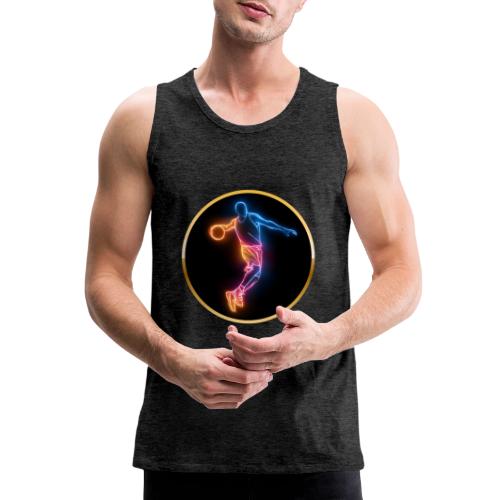 Basketball: Slam Dunk Afterglow - Men's Premium Tank