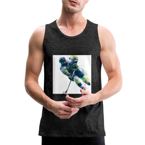Hockey: Frozen Motion - Men's Premium Tank