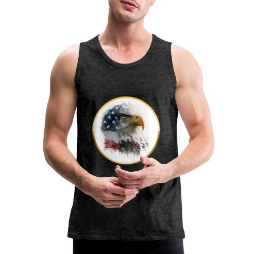 USA: Patriot Wing Emblem - Men's Premium Tank