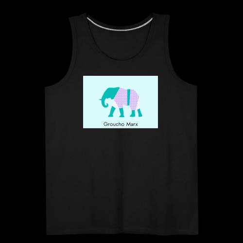 Elephant in Pajama - Men's Premium Tank