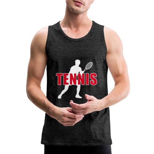 Red Court Tennis - Men's Premium Tank