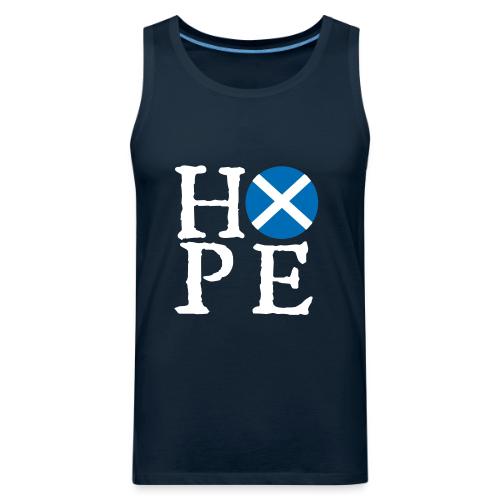 Light HOPE St A Cross - Men's Premium Tank