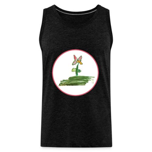 Flower and grass. - Men's Premium Tank