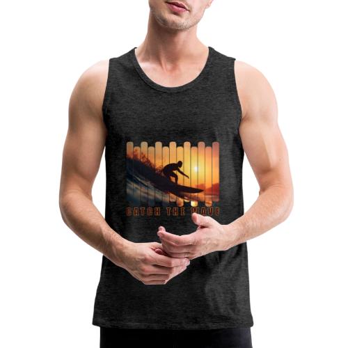 Surfing: Catch the Wave - Men's Premium Tank