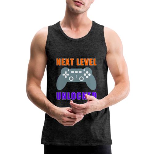 Next Level Unlocked Gamer Design - Men's Premium Tank