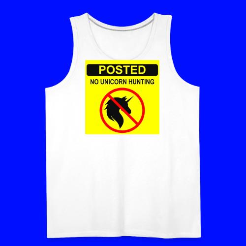 Posted Unicorn Hunting 3color - Men's Premium Tank
