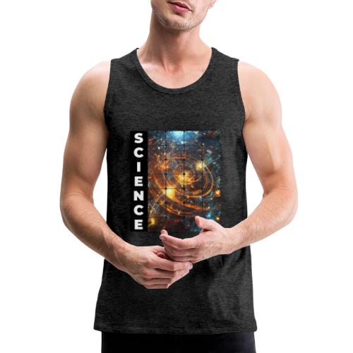 Golden Core of Science - Men's Premium Tank