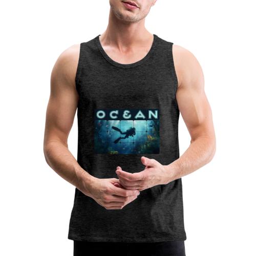 Ocean: Beneath the Blue - Men's Premium Tank
