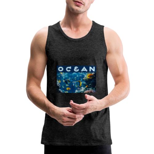 Ocean: Underwater Radiance - Men's Premium Tank