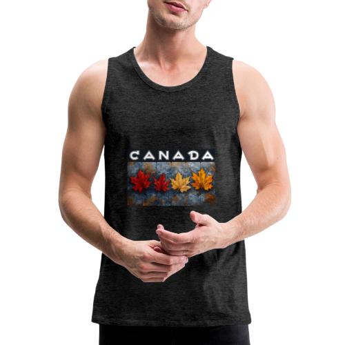 Colorful Canada Style - Men's Premium Tank
