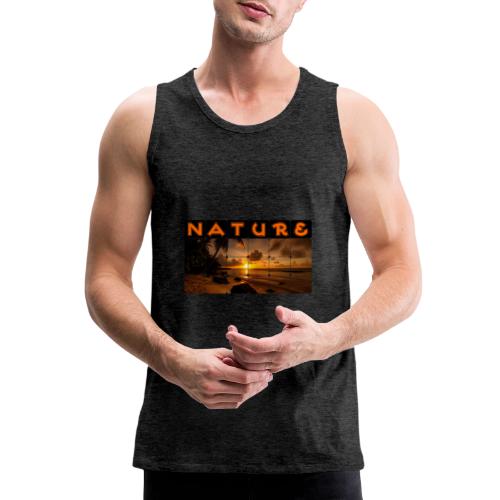 Nature: Golden Hour Escape - Men's Premium Tank