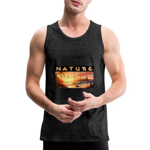 Nature: Tropical Twilight - Men's Premium Tank