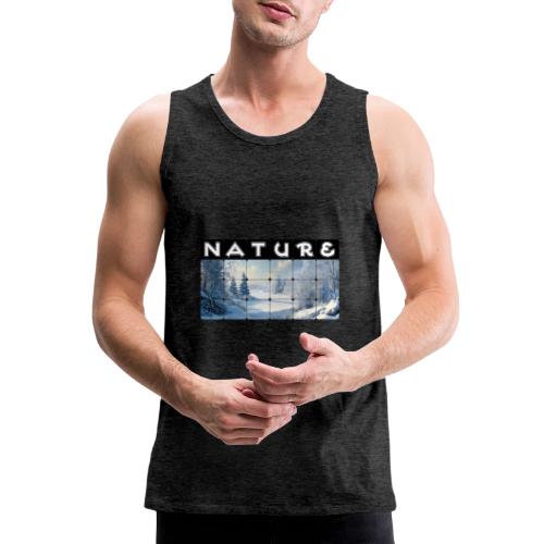 Nature: Frozen Horizon - Men's Premium Tank