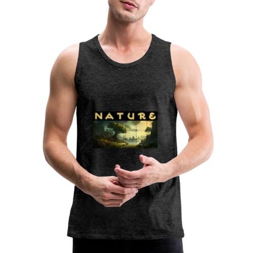 Whispers of Green Peaks - Men's Premium Tank