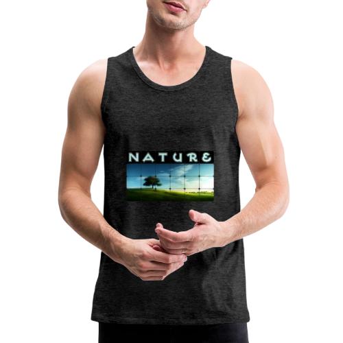 Nature: Solitary Strength - Men's Premium Tank