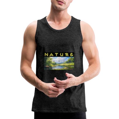 Nature: Springtime Serenity - Men's Premium Tank