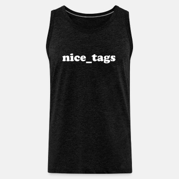 nice_tags - Tank Top for men