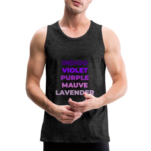 Shades of Purple - Men's Premium Tank