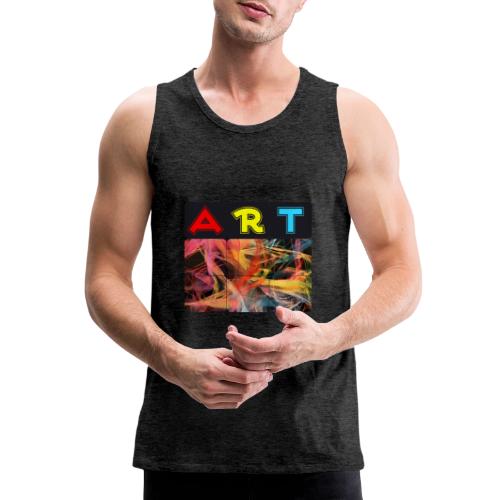 Chaotic Threads of Art - Men's Premium Tank