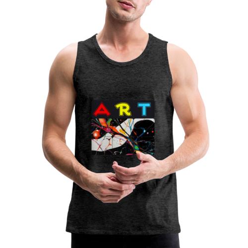 Art in Motion: Color Unleashed - Men's Premium Tank