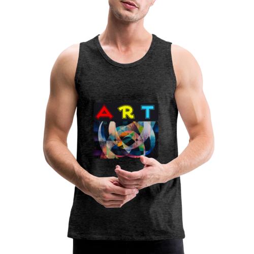 Art of Stripes and Shades - Men's Premium Tank