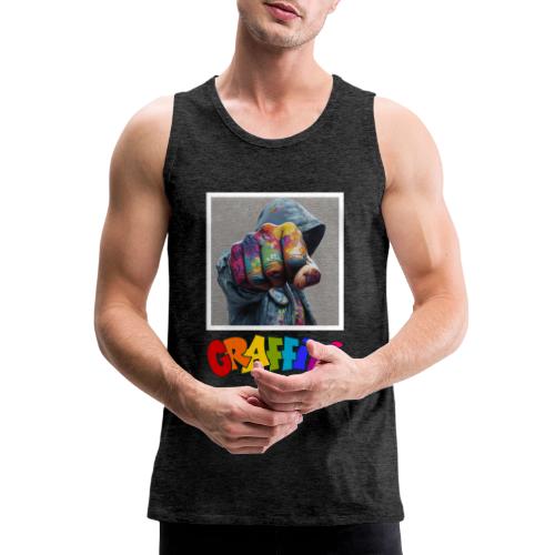 Graffiti: Urban Expression - Men's Premium Tank