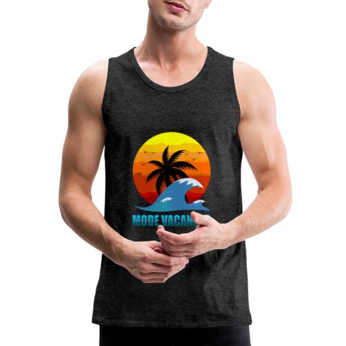 Vacation Mode: Tropical Escape - Men's Premium Tank