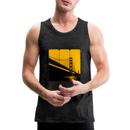 Golden Gate Bold Icon - Men's Premium Tank