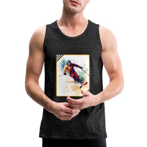 Winter Skiing Escape - Men's Premium Tank