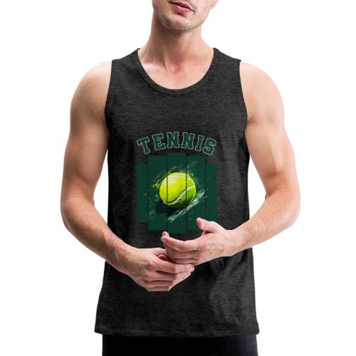 Tennis Motion - Men's Premium Tank