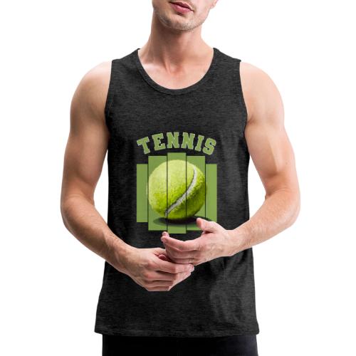 Tennis Minimal - Men's Premium Tank