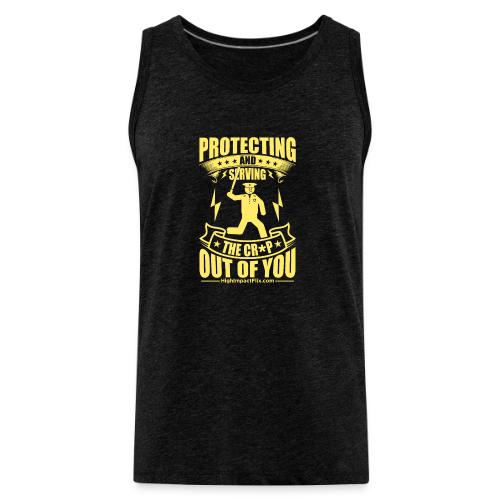 Protect Serve COP YELLOW - Men's Premium Tank
