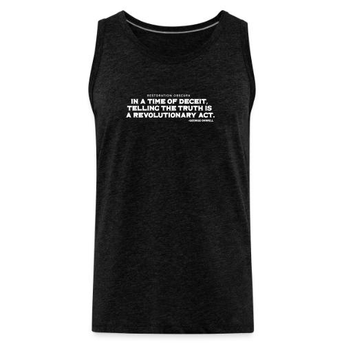 RO Orwell Truth - Men's Premium Tank