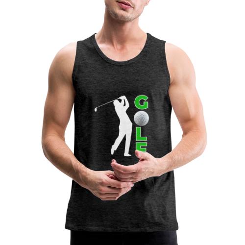 Golf: Classic Golf Motion - Men's Premium Tank