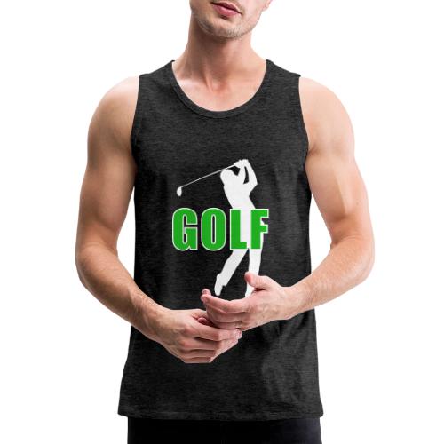 Golf: Classic Golf Motion - Men's Premium Tank