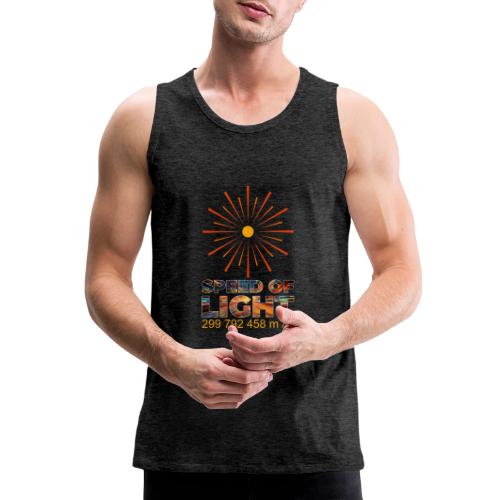 Speed of light - Men's Premium Tank