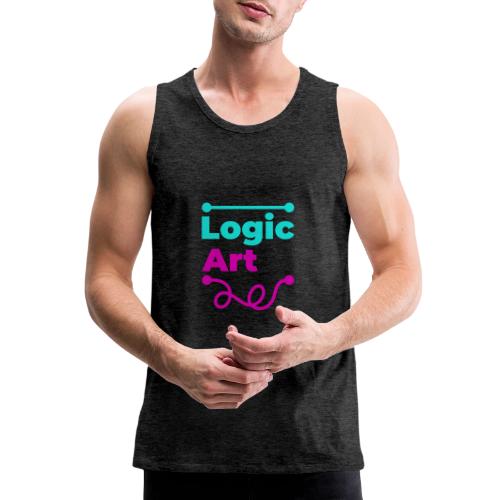 Art vs Logic - Men's Premium Tank