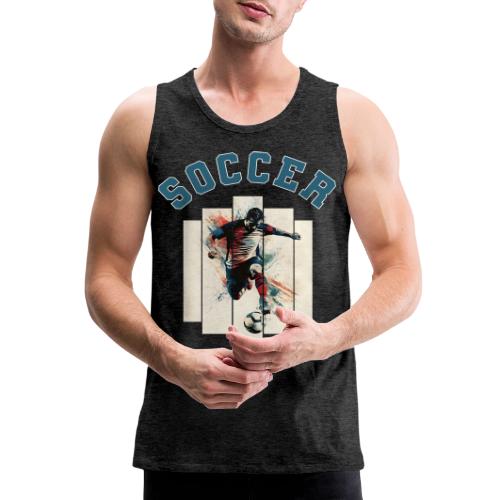 Soccer Vibes - Men's Premium Tank