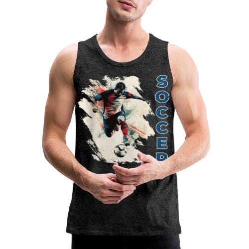 Soccer Power Move - Men's Premium Tank