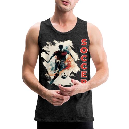 Soccer Blaze - Men's Premium Tank