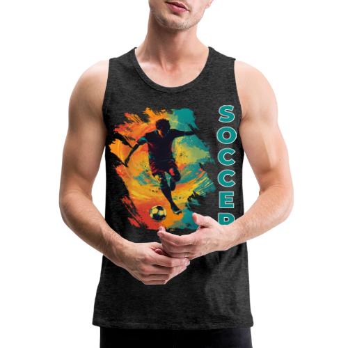 Soccer Hero Mode - Men's Premium Tank