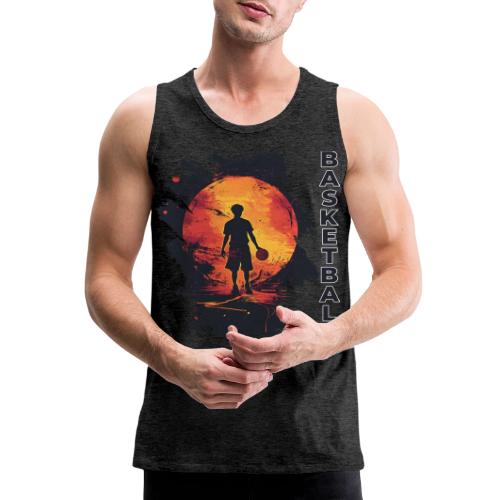 Basketball Blaze - Men's Premium Tank