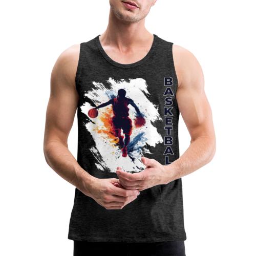 Basketball Hustle - Men's Premium Tank