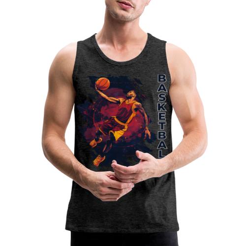 Basketball Charge - Men's Premium Tank